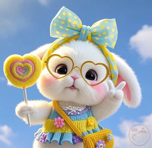Thỏ chibi đẹp