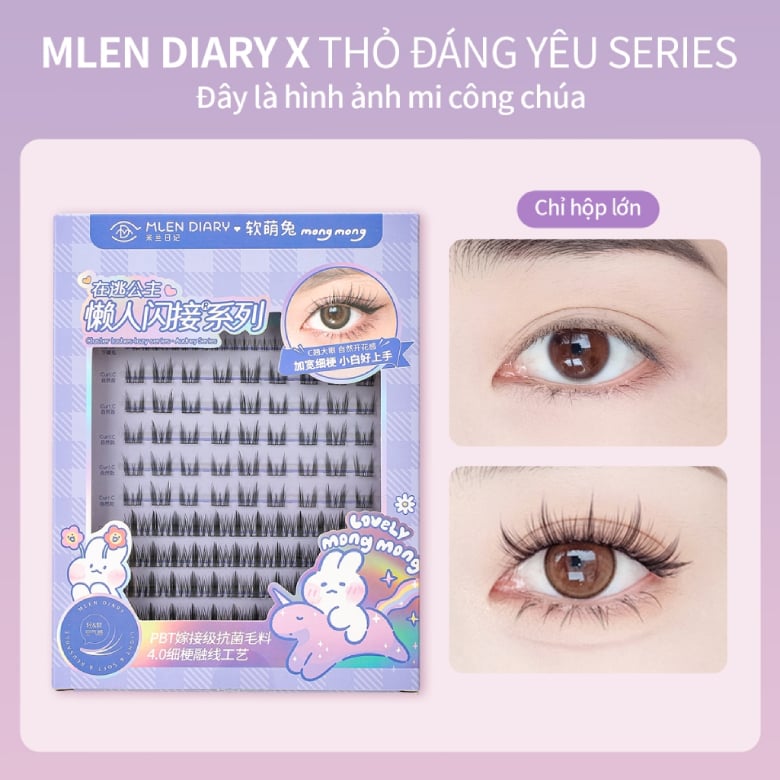 Mi Giả Kiểu Dáng Tai Thỏ Đáng Yêu Mlen Diary