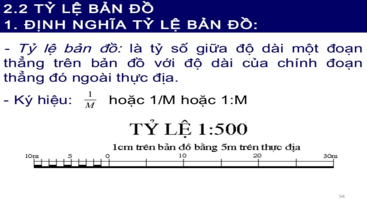 Tỉ lệ bản đồ chỉ rõ: Khái niệm, cách đọc và ứng dụng