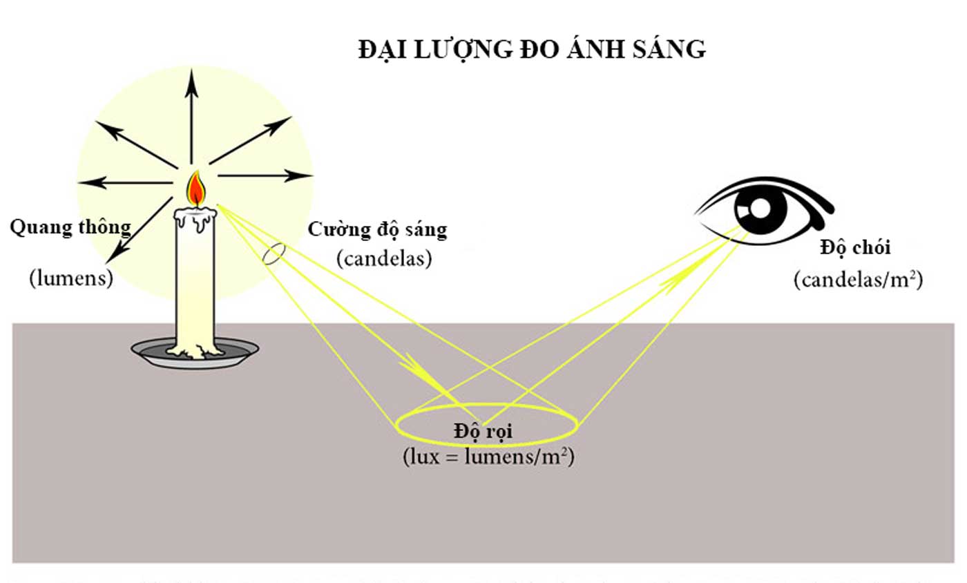 Các Loại Đo Cường Độ Ánh Sáng