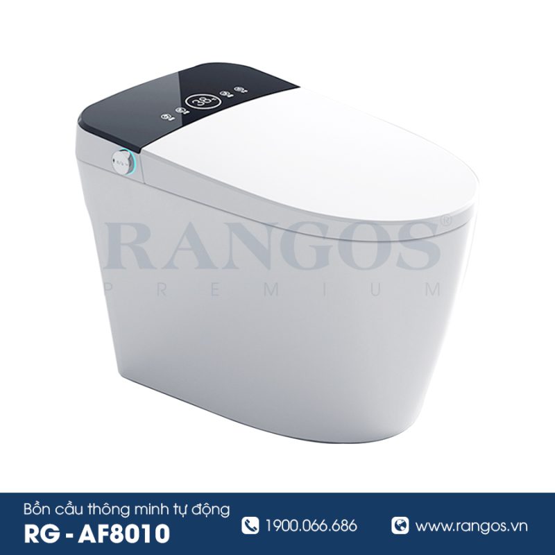 Bồn cầu th&ocirc;ng minh tự động Rangos RG-AF8010