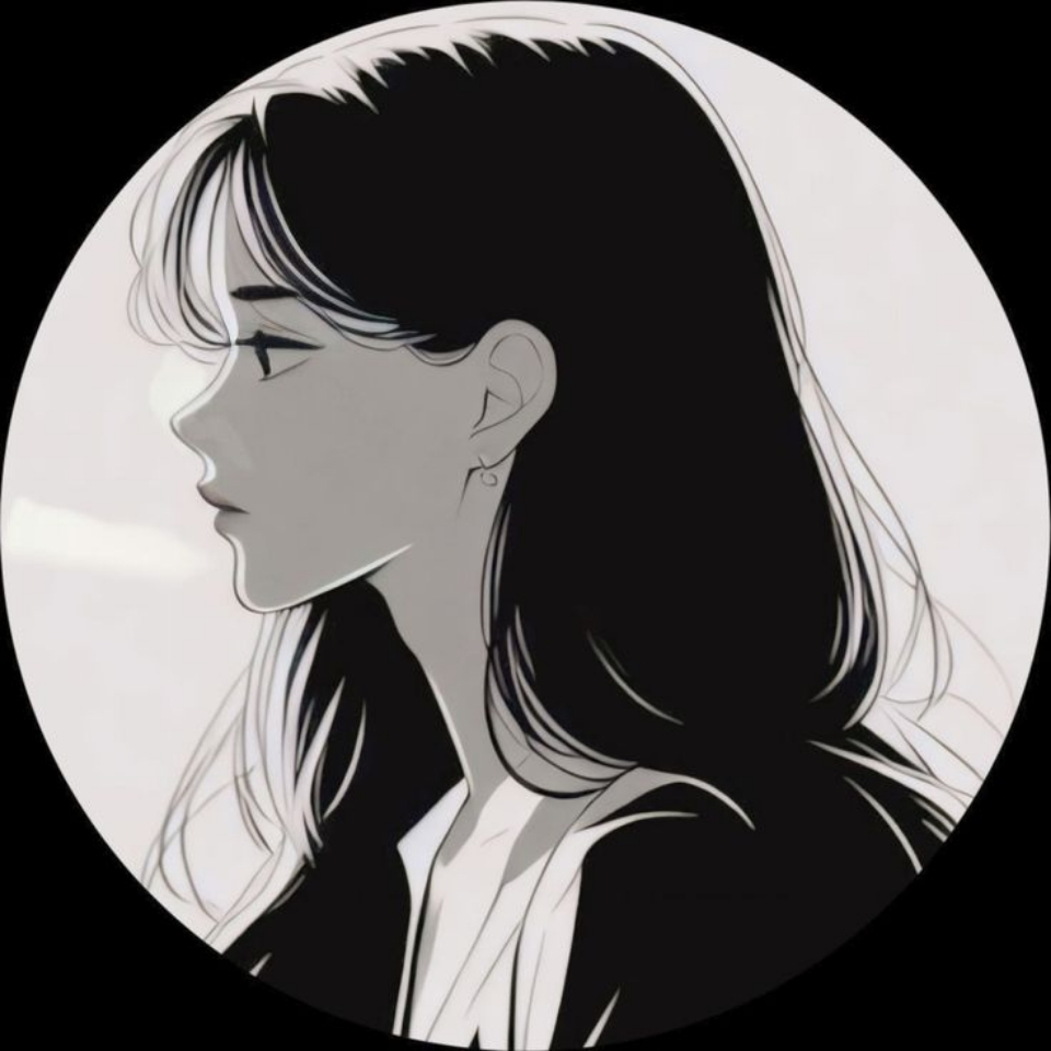 Anh buon avatar anime nu den trang 960px 960px avatar 4