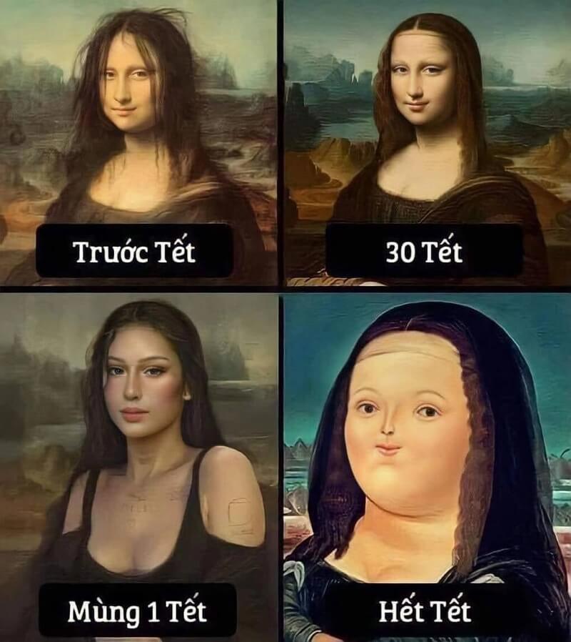 Meme về những câu hỏi dịp Tết