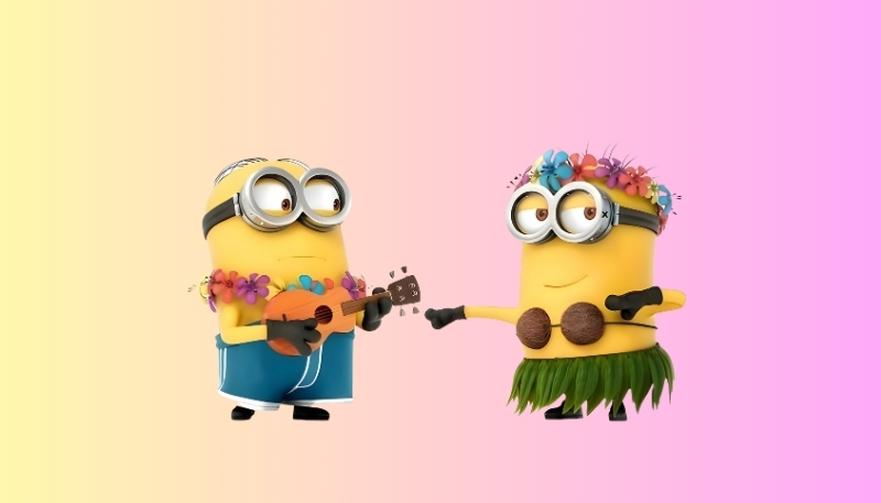 hinh minion stuart cute