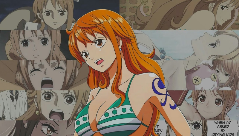 Background Nami One Piece chuẩn HD
