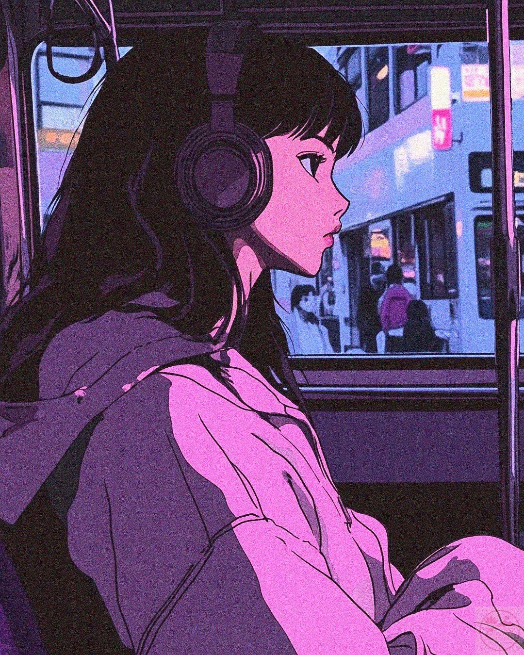 Avatar anime lofi mang đến cảm giác thư giãn, như một khoảng lặng dành riêng cho tâm hồn