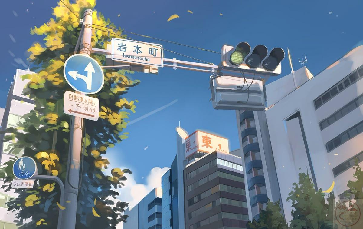 Từng chi tiết nhỏ bé trong ảnh anime phong cảnh vẫn đủ làm rung động trái tim người xem