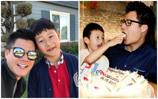 Con trai Quang Dũng - Hoa hậu Jennifer Phạm tuổi 13 cao 1m72, đẹp trai hơn bố - 5
