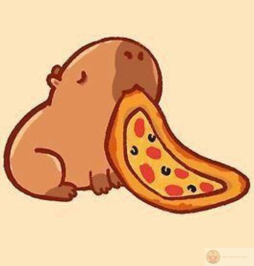 Dưới vẻ mặt bình thản, capybara đã chết một lần