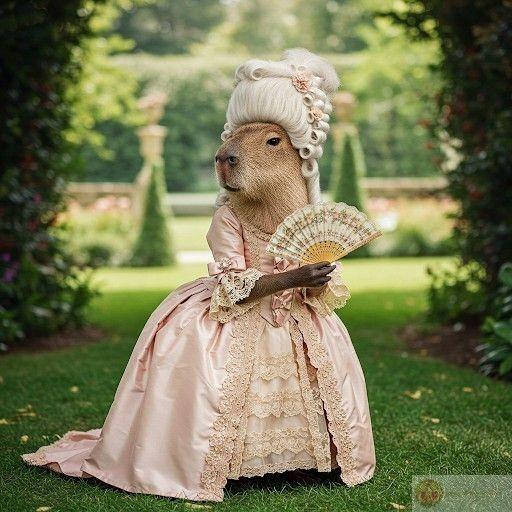 Dưới ánh đèn mờ, capybara thấy rõ bản thân nhất