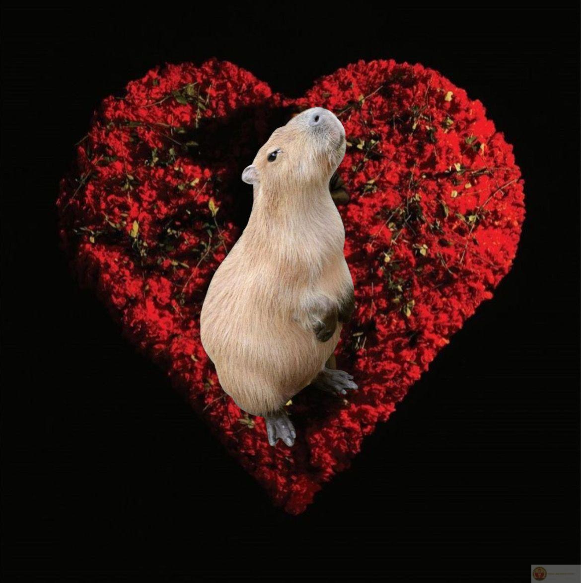 Không còn khao khát gì, capybara chỉ muốn yên