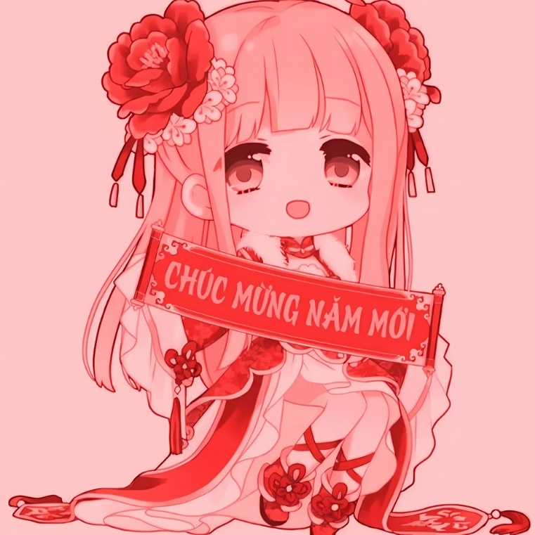 Avatar Tết anime cute