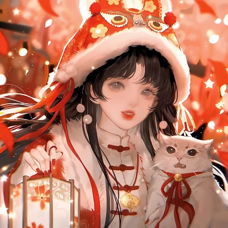 Avatar Tết 2025 anime cute