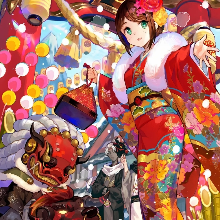 Avatar Tết anime cute