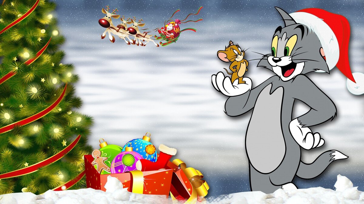 Background cute Tom và Jerry ngộ nghĩnh