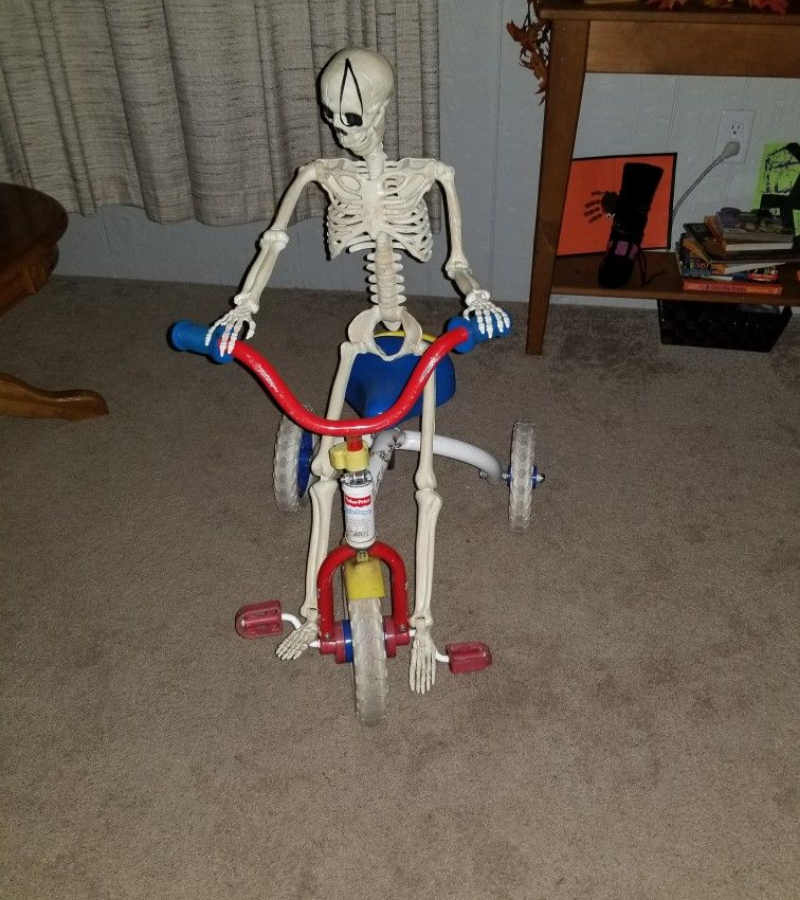 Skeleton xe đồ chơi
