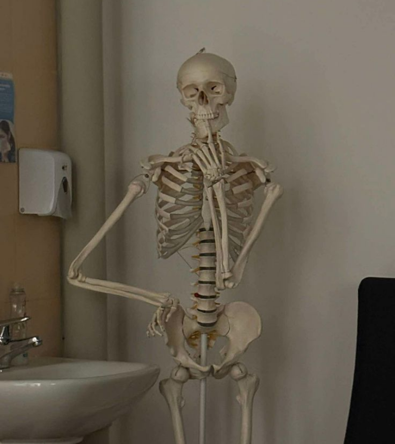 Skeleton đang nghĩ