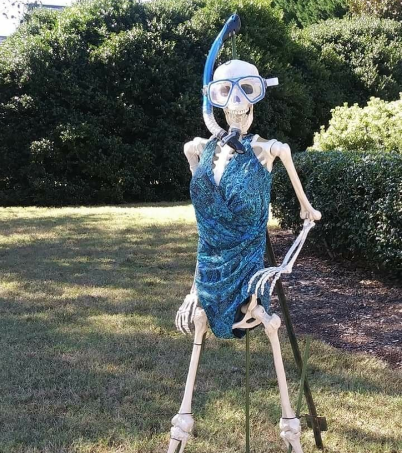 Skeleton đồ bơi