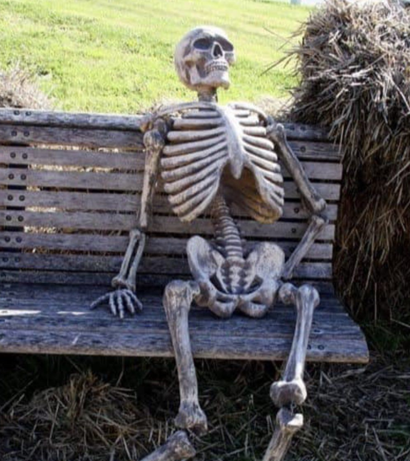 Skeleton waiting meme
