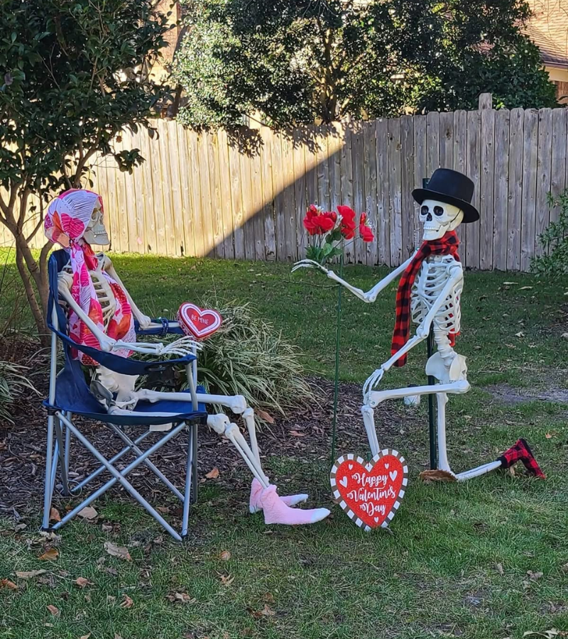 Skeleton Valentine