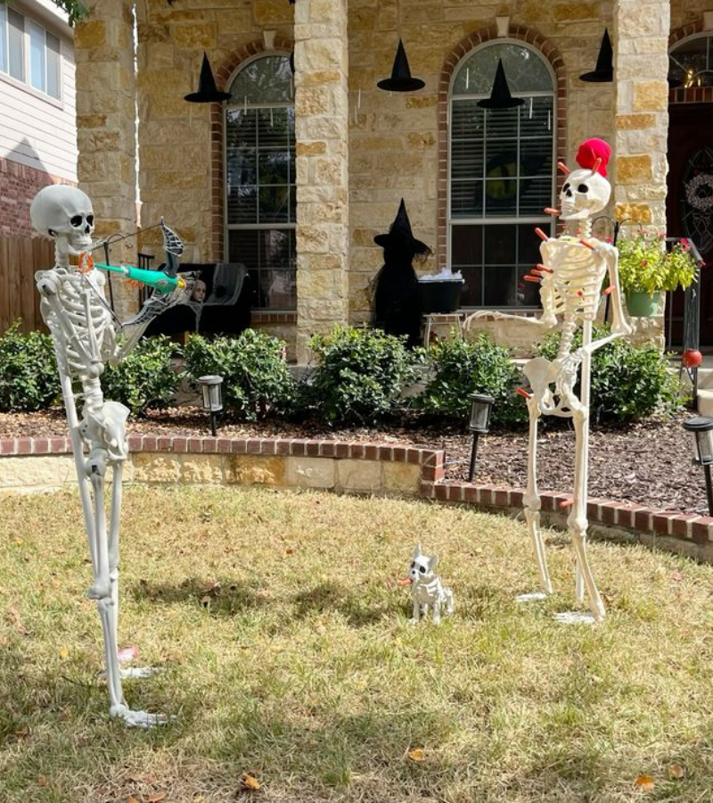 Skeleton bắn phi tiêu