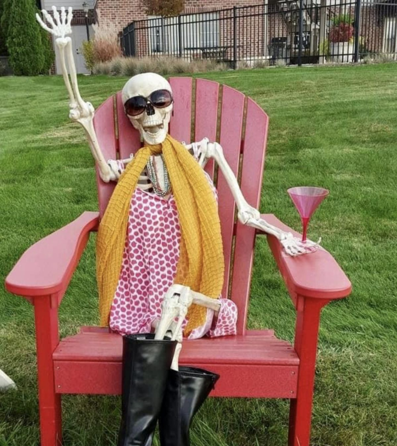 Quý cô skeleton