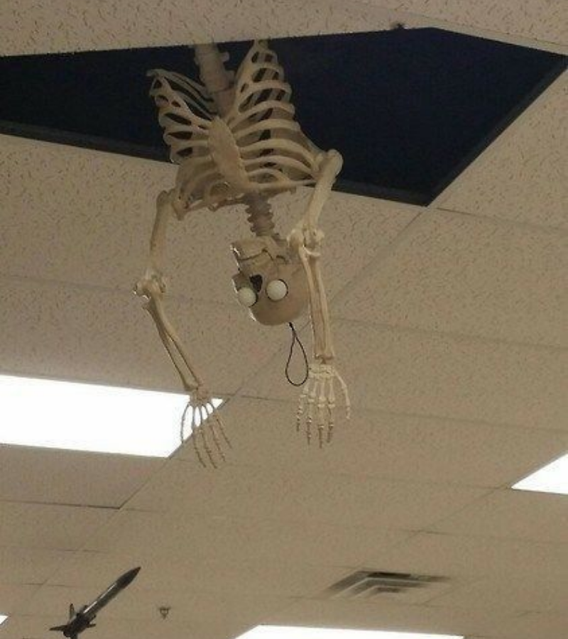 Skeleton dọa người