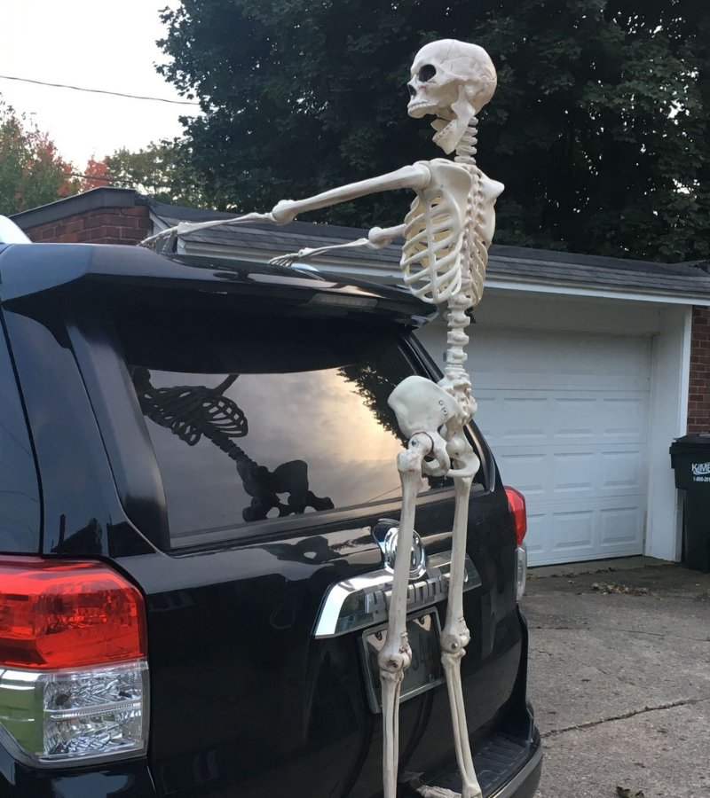 Skeleton kéo xe