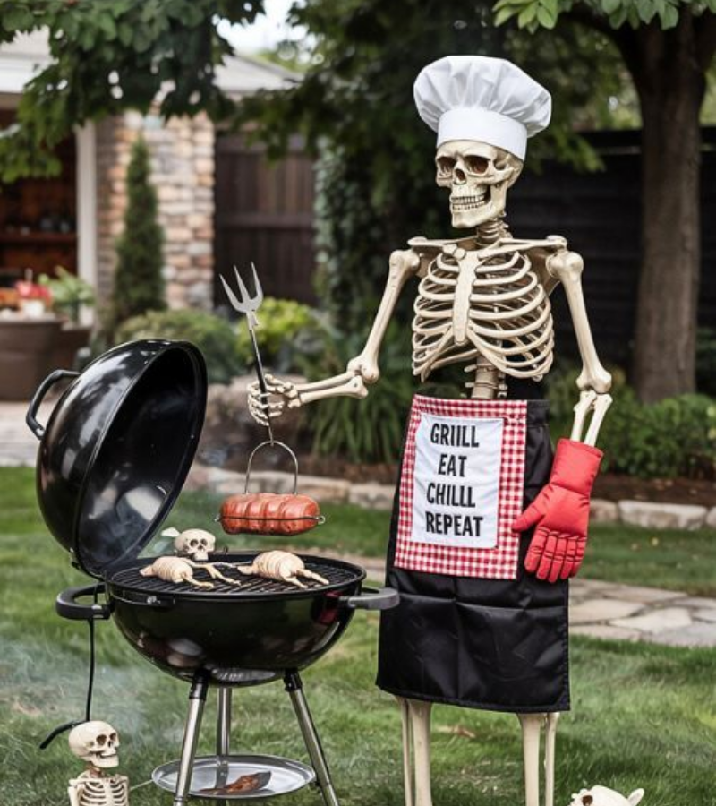 Skeleton đầu bếp