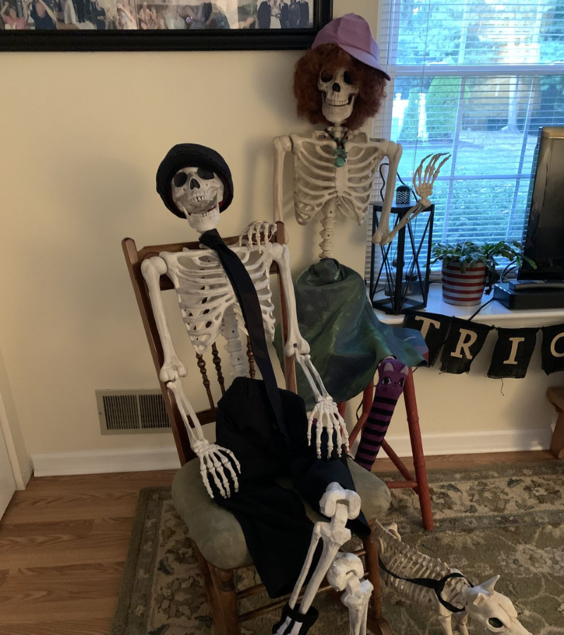Cặp đôi skeleton cool