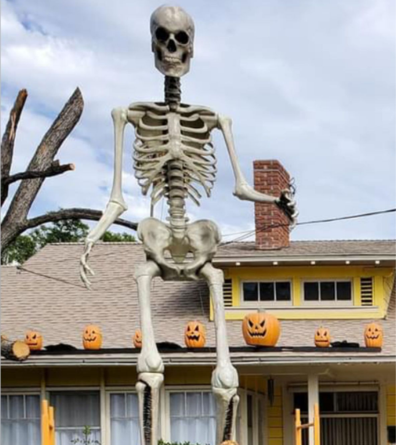 Skeleton Halloween khổng lồ
