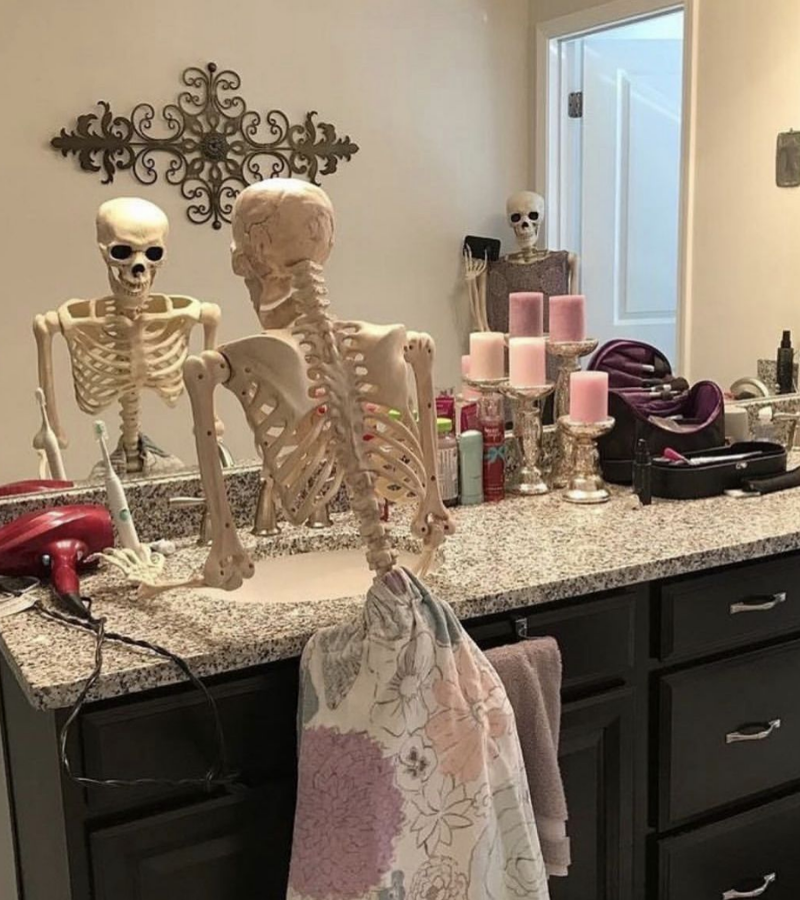 Skeleton skincare
