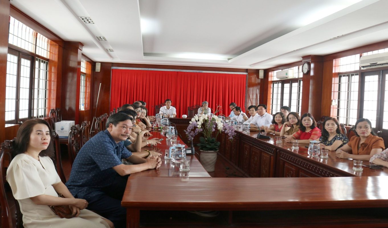 Trường Cao đẳng Sư phạm Lạng Sơn đến thăm và làm việc với Trường Cao đẳng Sư phạm Bà Rịa – Vũng Tàu
