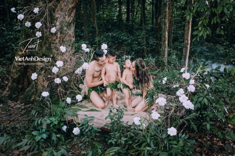 chụp ảnh gia đình