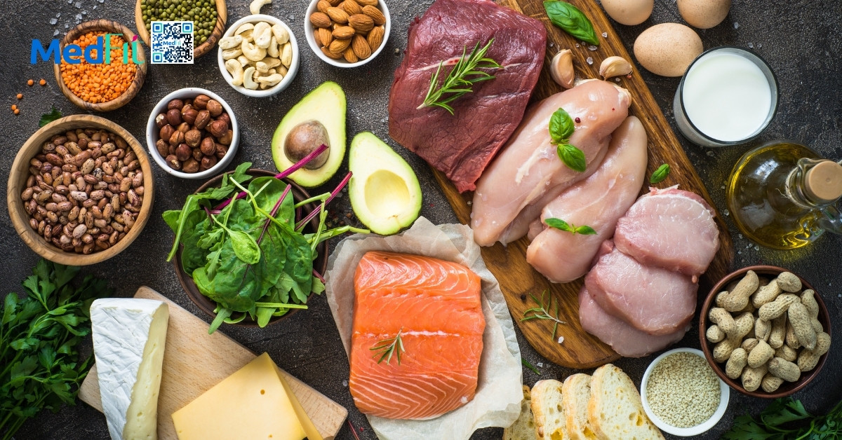 chế độ ăn giàu protein có thể làm tăng bmr