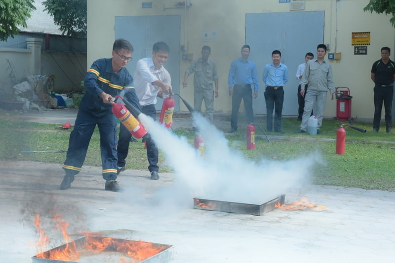 Ứng dụng của bình chữa cháy CO2