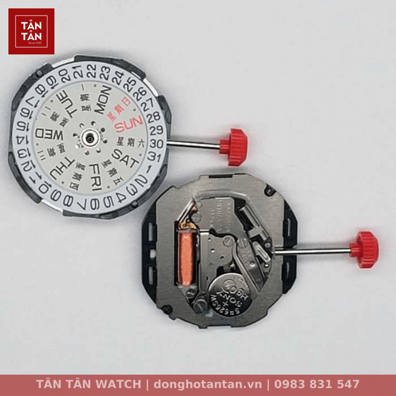 Cấu tạo bên trong của đồng hồ quartz