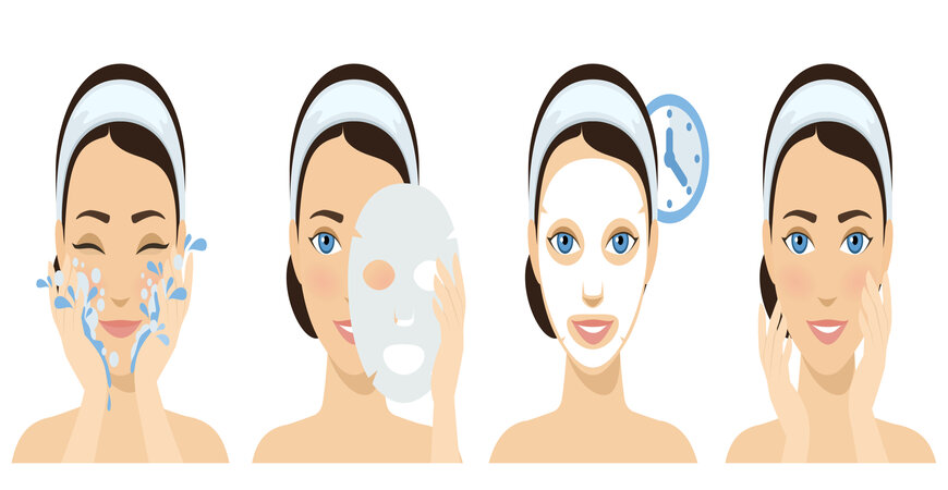 đắp mạt nạ dưỡng da thường xuyên