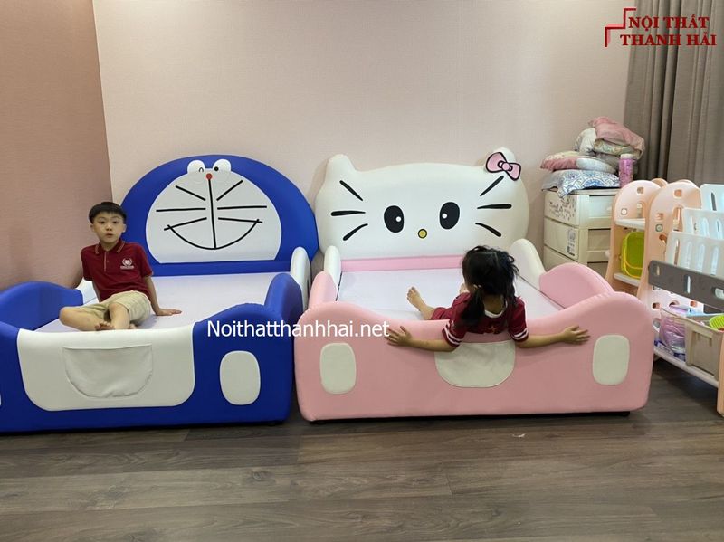 Top 20 giường ngủ công chúa bé gái dễ thương GTE226