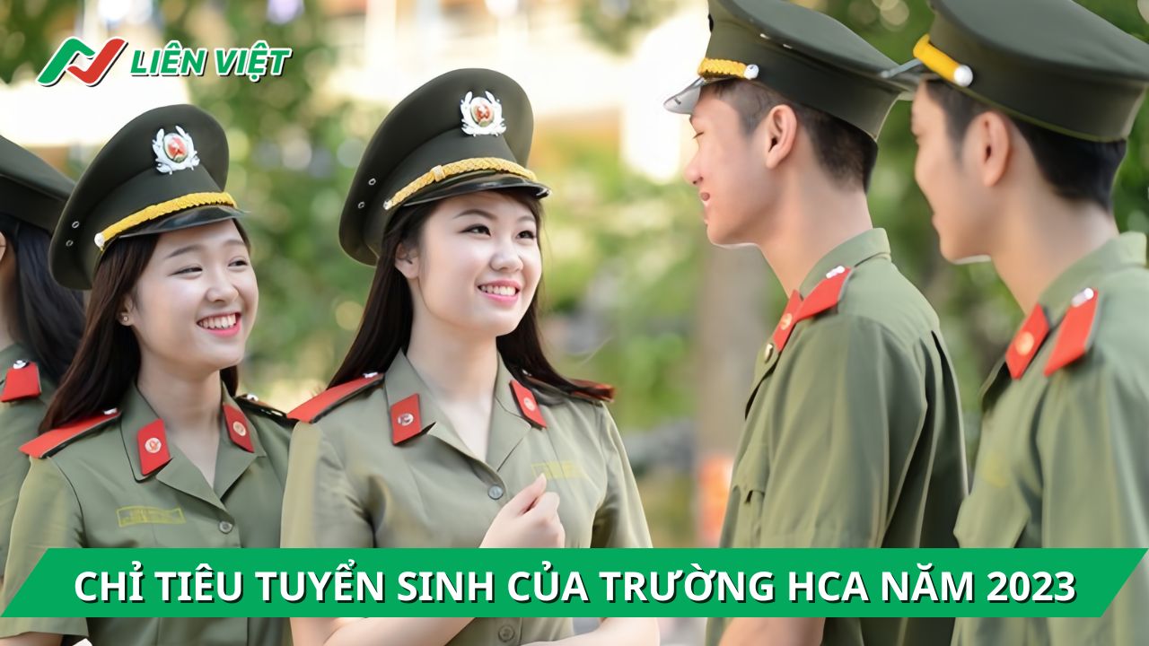Năm 2023 Học viện Chính trị Công an nhân dân tuyển sinh với số lượng 100 chỉ tiêu