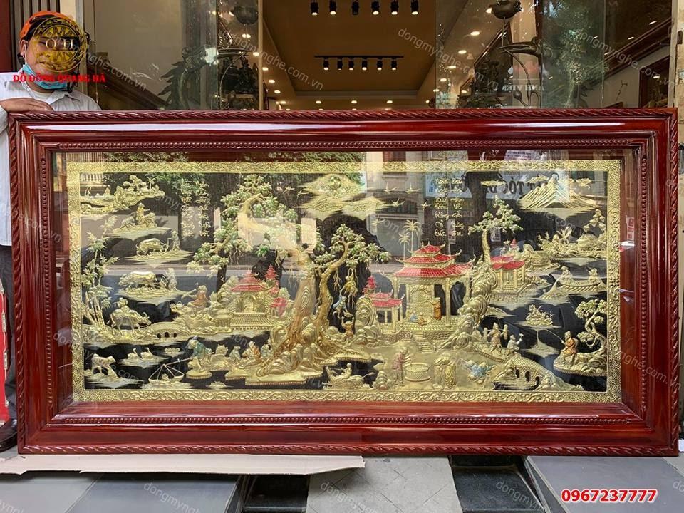 Tranh Đồng Quê Việt Nam - Tranh Phong Cảnh Đồng Quê Đẹp Nhất
