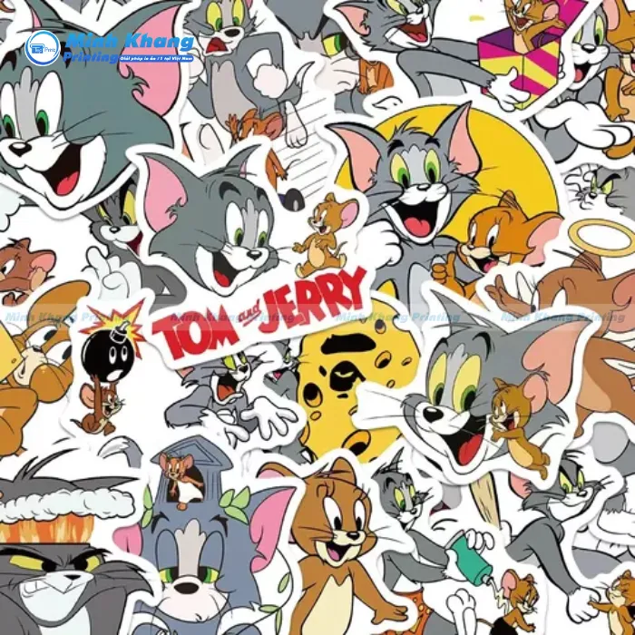Mẫu Sticker Jerry Với Biểu Cảm Hài Hước & Đa Dạng