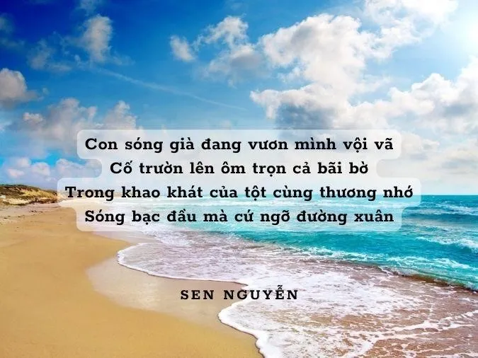 Tổng hợp những bài thơ hay nhất về sóng 4