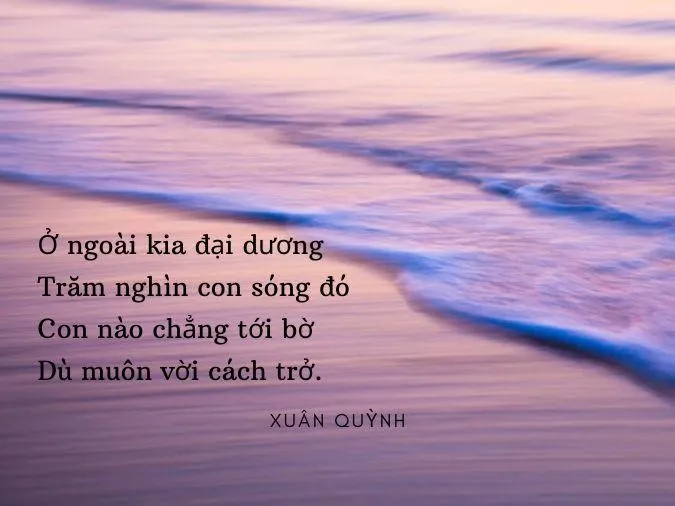 Tổng hợp những bài thơ về sóng biển dạt dào cảm xúc