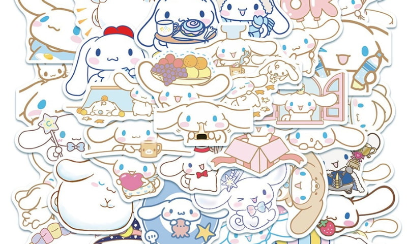 sticker thỏ cute