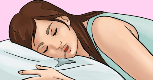 Ngủ hay chảy nước miếng có thể do một số nguyên nhân gây ra