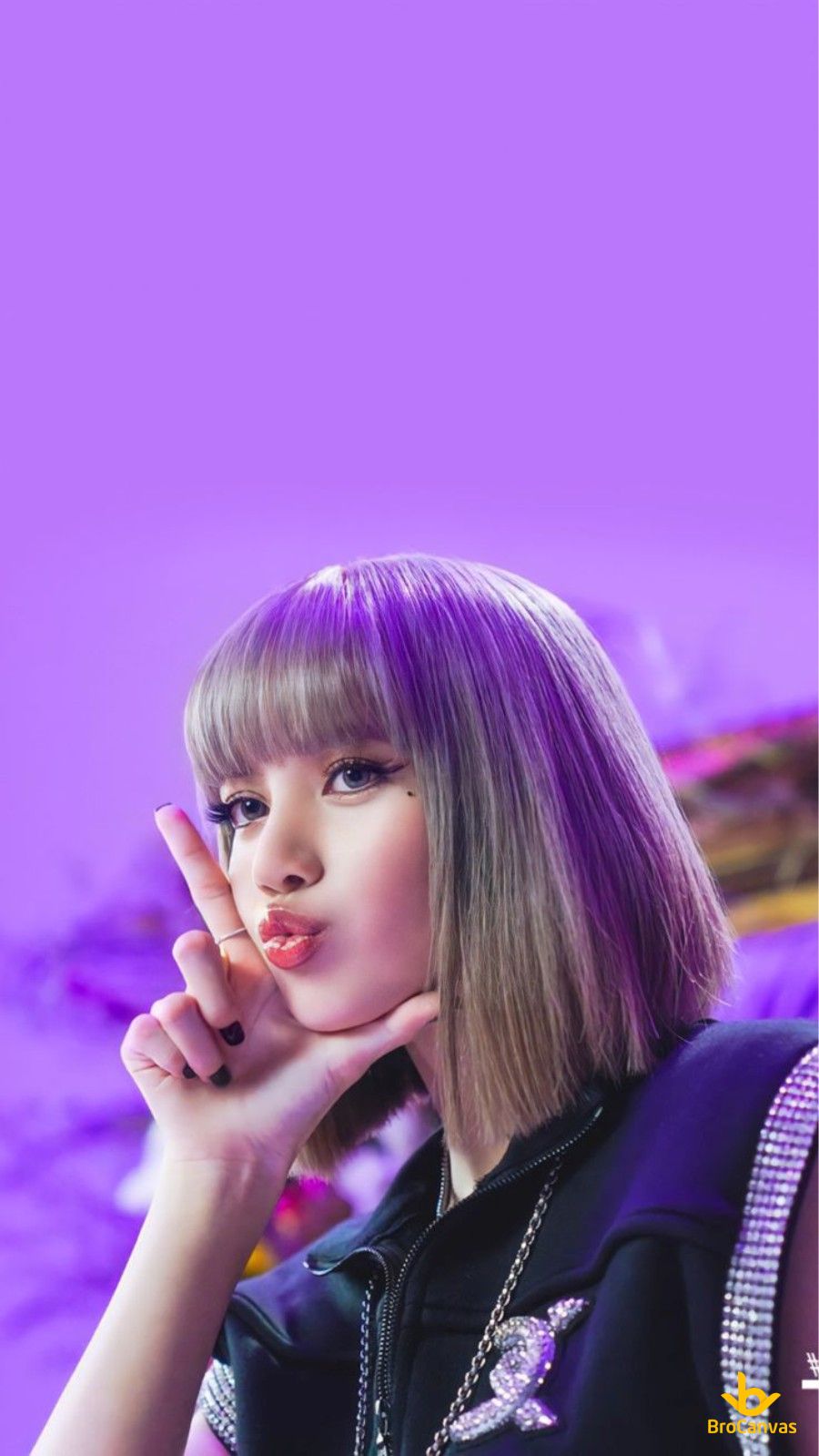 Hình Lisa Selfie Dễ Thương