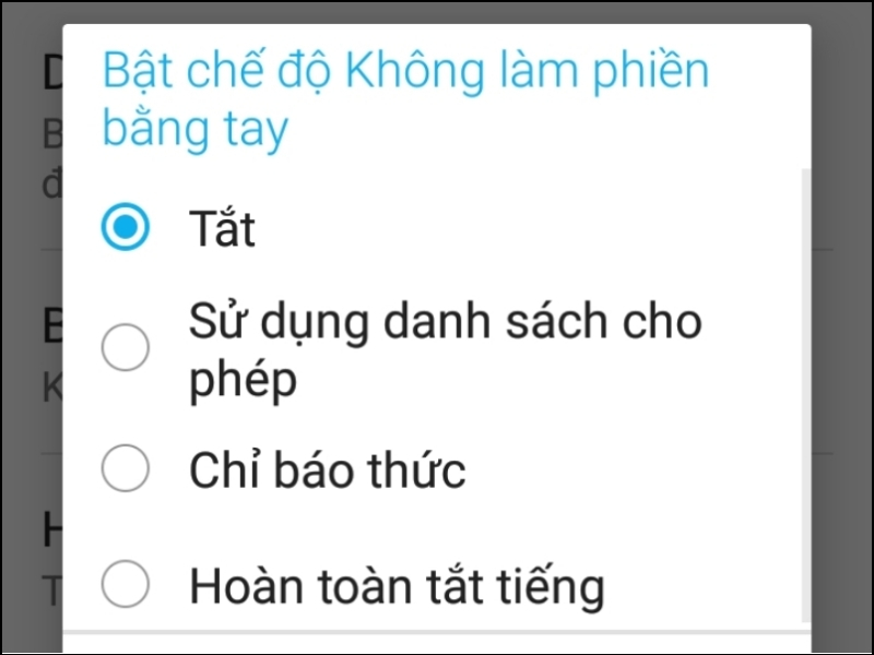 Đọc câu lệnh