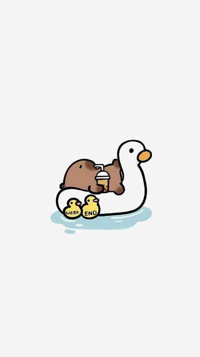 anh nen capybara va dong vat hai con vit