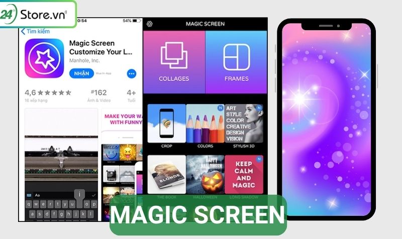 App hình nền 3d